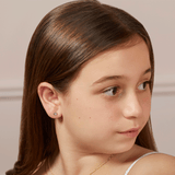 Kids Solitaire Bezel Studs