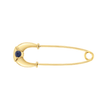 Kids Blue Sapphire Horseshoe Pin