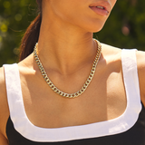 9mm Miami Cuban Link Chain Necklace