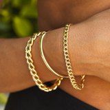 5.5mm Miami Cuban Link Chain Bracelet