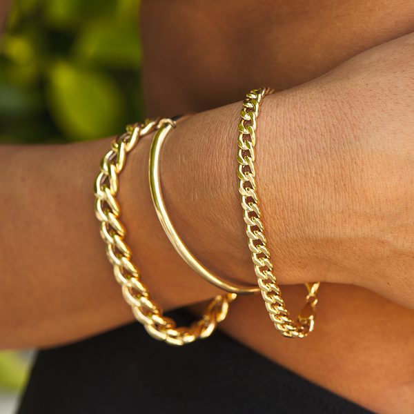 5.5mm Miami Cuban Link Chain Bracelet