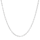 Kids Dainty Paperclip Necklace