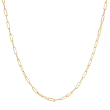Kids Dainty Paperclip Necklace