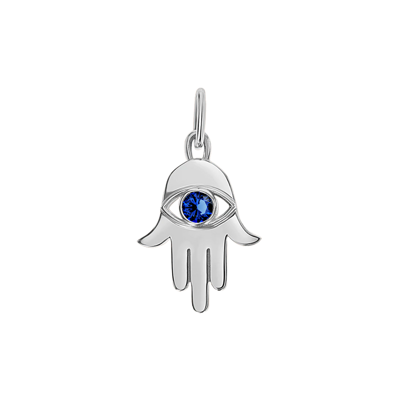 Kids Hamsa Diamond Eye Charm