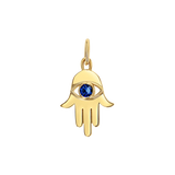 Kids Hamsa Diamond Eye Charm
