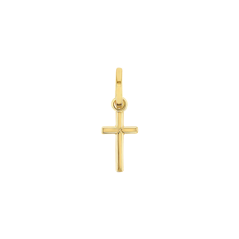 Kids Petite Cross Charm