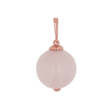 Rose Quartz Gumball Charm