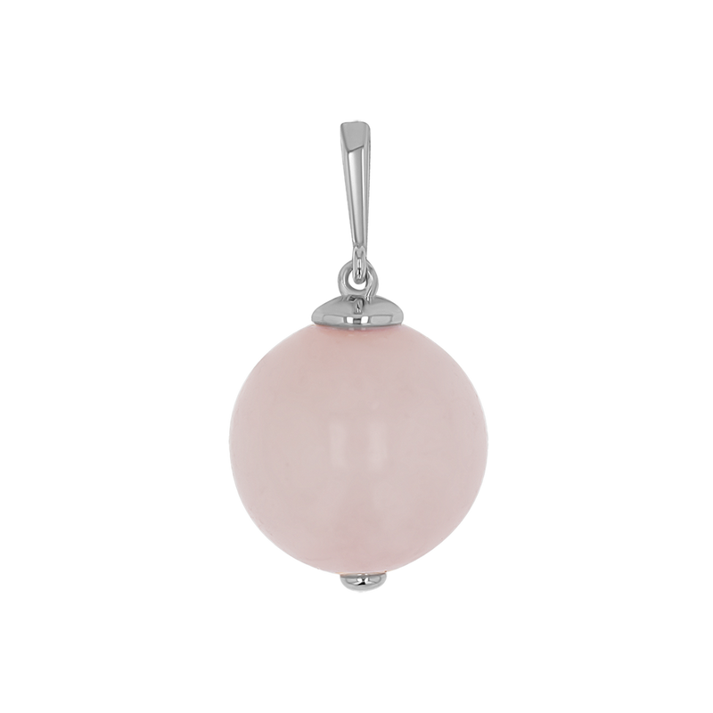 Rose Quartz Gumball Charm