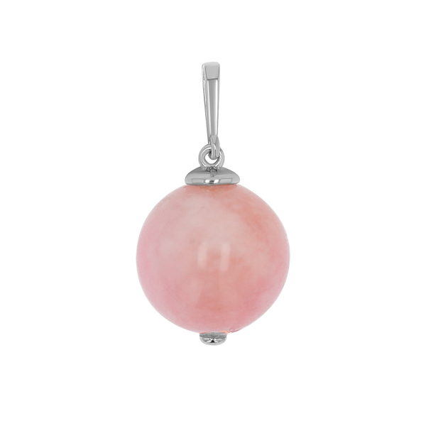 Pink Jade Gumball Charm