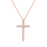 Kids Diamond Cross Necklace