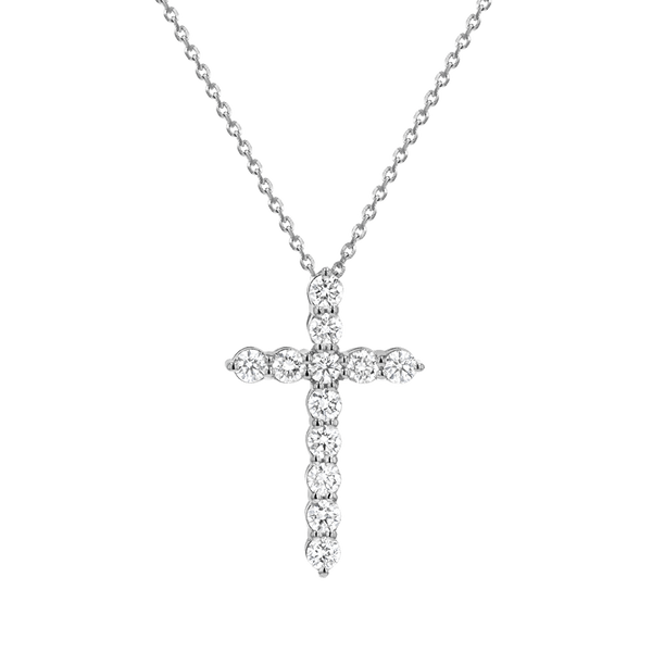Kids Diamond Cross Necklace