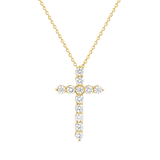 Kids Diamond Cross Necklace