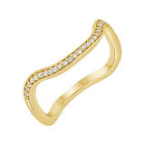 Diamond Wave Ring