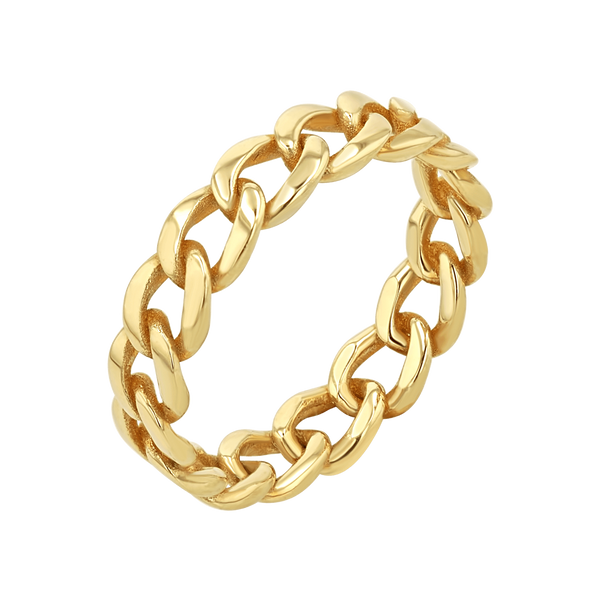 Cuban Curb Link Ring