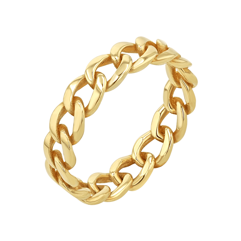 Cuban Curb Link Ring