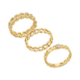 Cuban Curb Link Ring