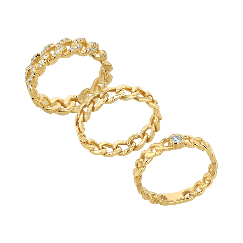 Cuban Curb Link Ring