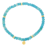 Paraiba Opal Stretch Bead Bracelet