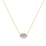 Tanzanite Gemstone Necklace