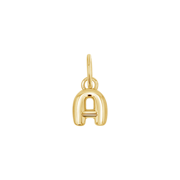 Puff Letter Charm