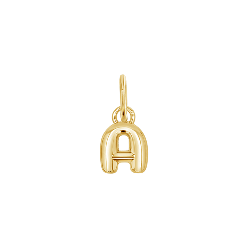 Puff Letter Charm