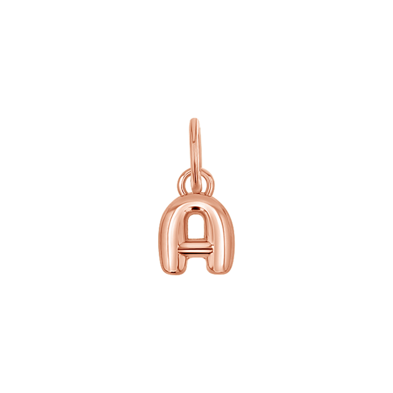 Puff Letter Charm