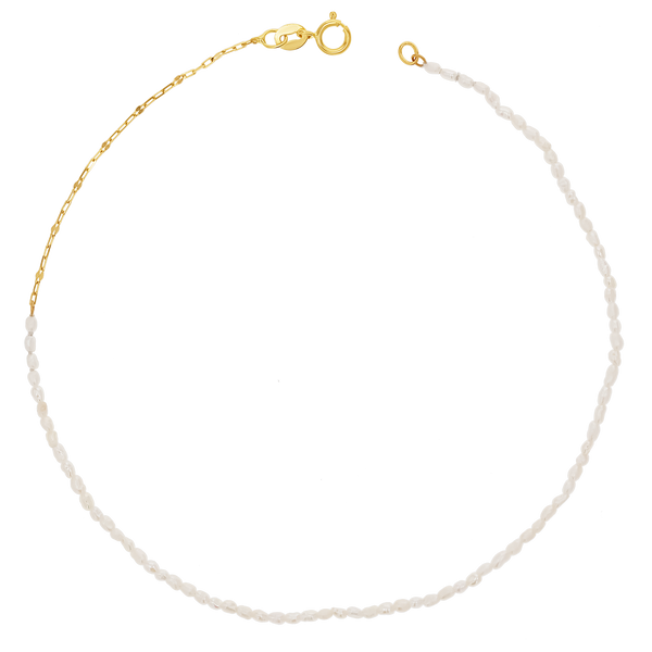 Dainty Pearl Anklet
