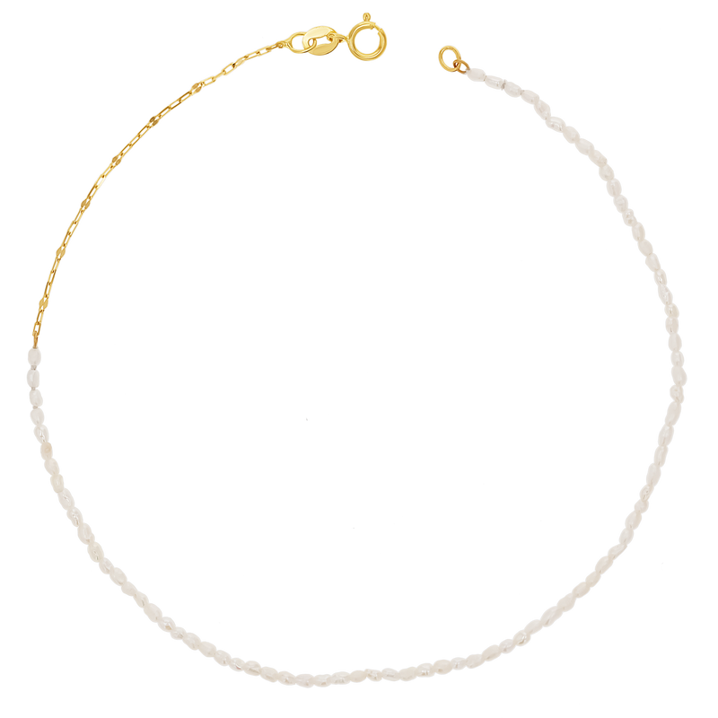 Dainty Pearl Anklet
