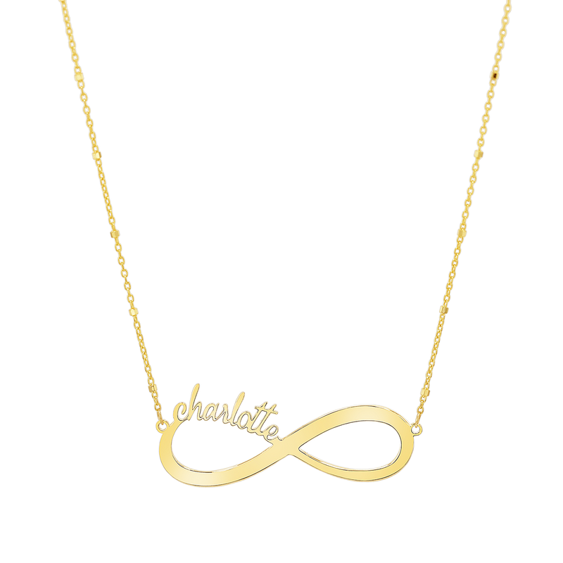 Infinity Custom Name Necklace