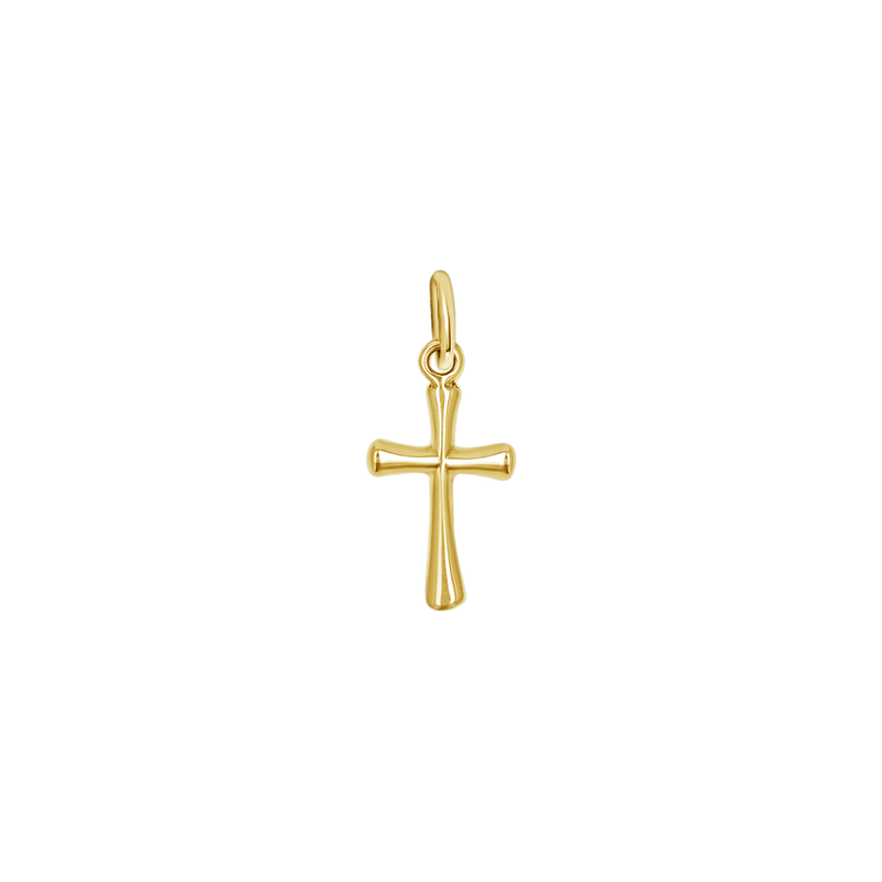 Mini Solid Cross Charm