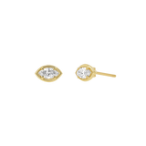 Marquise Diamond Stud Earrings