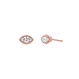 Marquise Diamond Stud Earrings