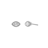 Marquise Diamond Stud Earrings