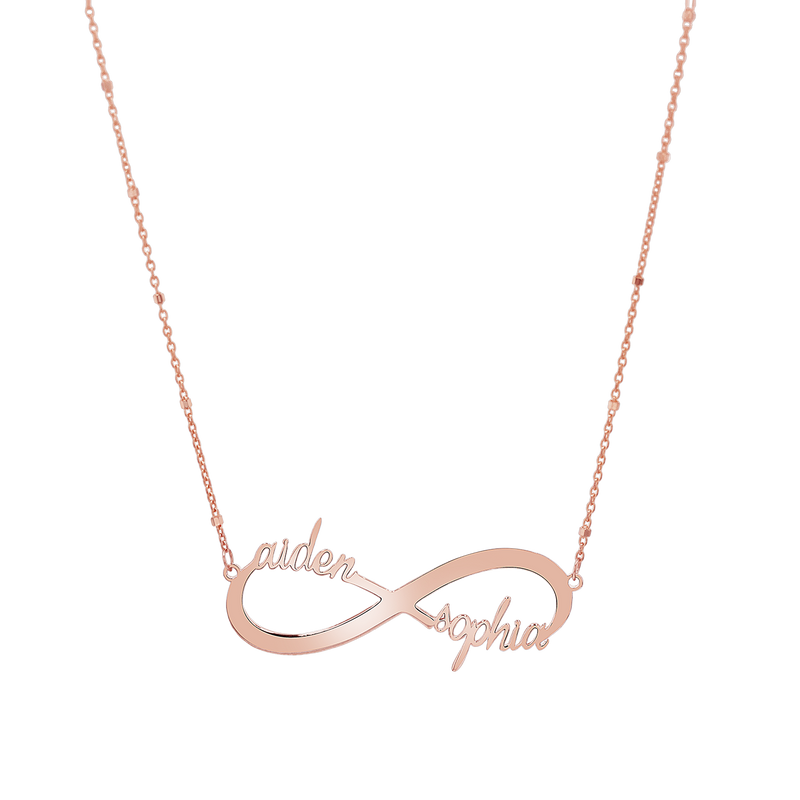Infinity Custom Name Necklace