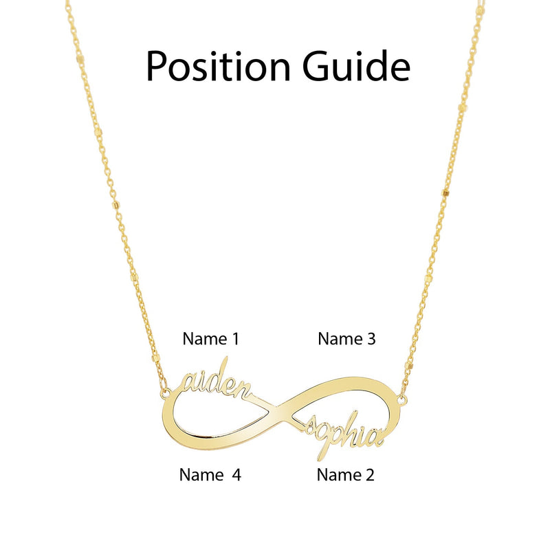 Infinity Custom Name Necklace
