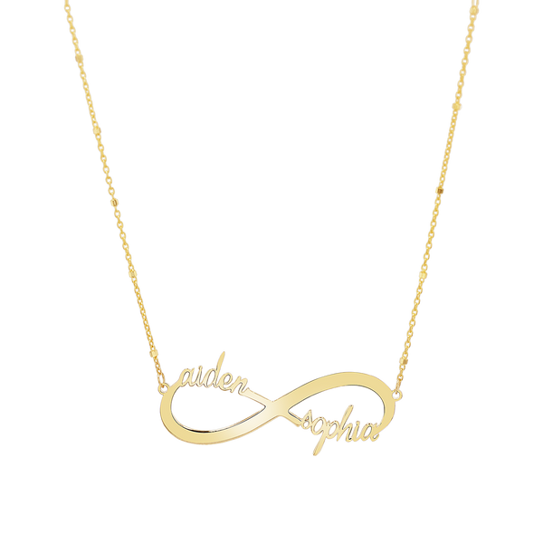 Infinity Custom Name Necklace