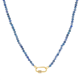Blue Apatite Connector Necklace