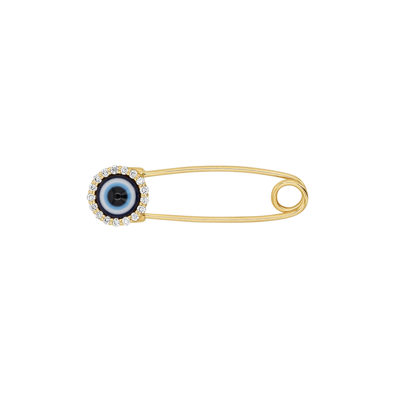Evil Eye Charm Pin