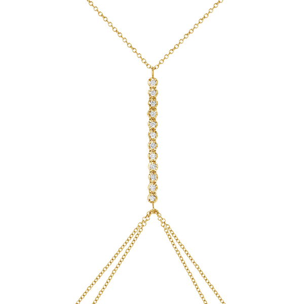 Allure Diamond Tennis Body Chain