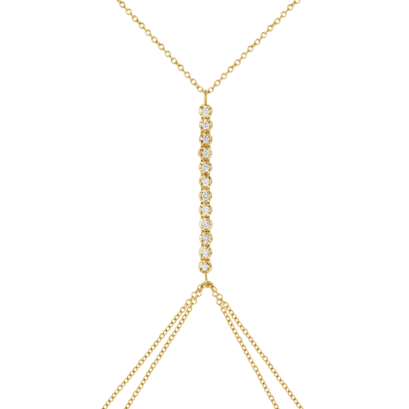 Allure Diamond Tennis Body Chain