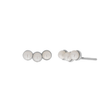 Pearl Trio Stud Earrings