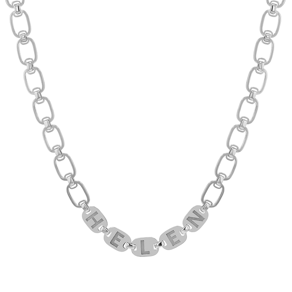 Custom Chain Link Name Necklace