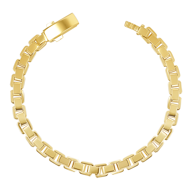 Moda Box Chain Bracelet