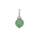 Bauble Jade Bead Charm