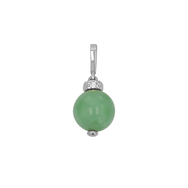 Bauble Jade Bead Charm