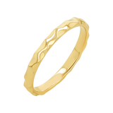 Hammered Stacking Band