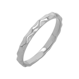Hammered Stacking Band