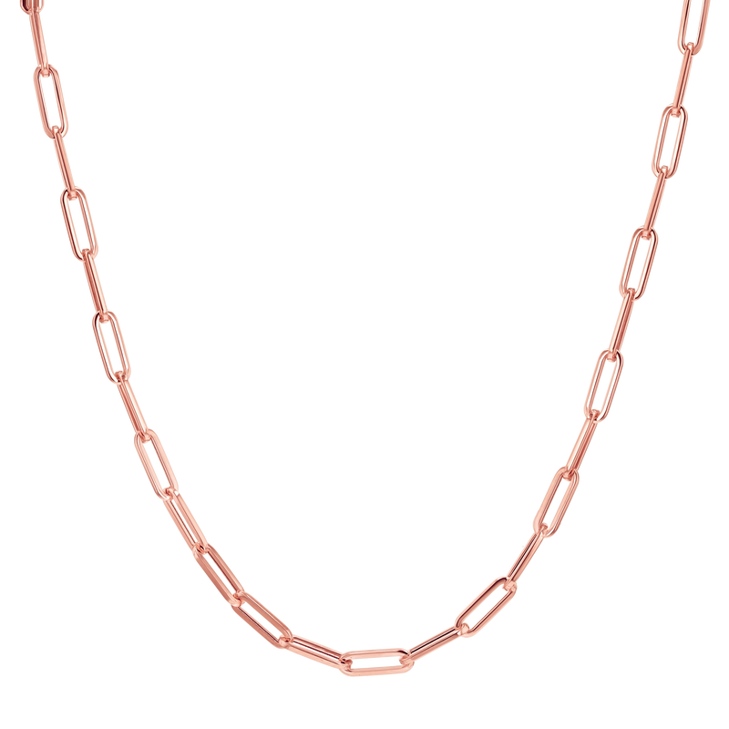 Kids Paper Clip Chain Necklace