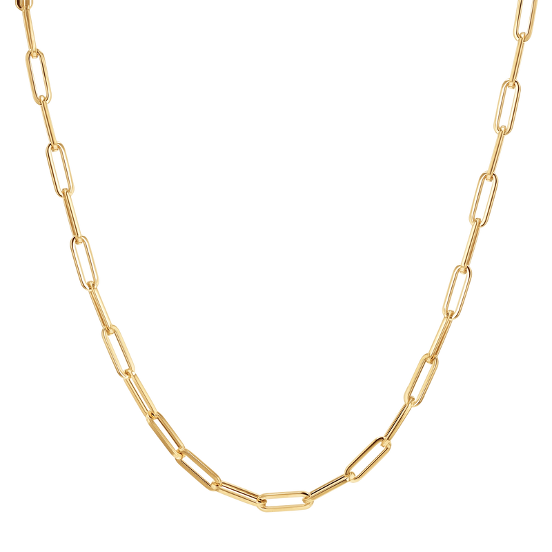 Kids Paper Clip Chain Necklace
