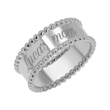 Engravable Beaded Dome Band